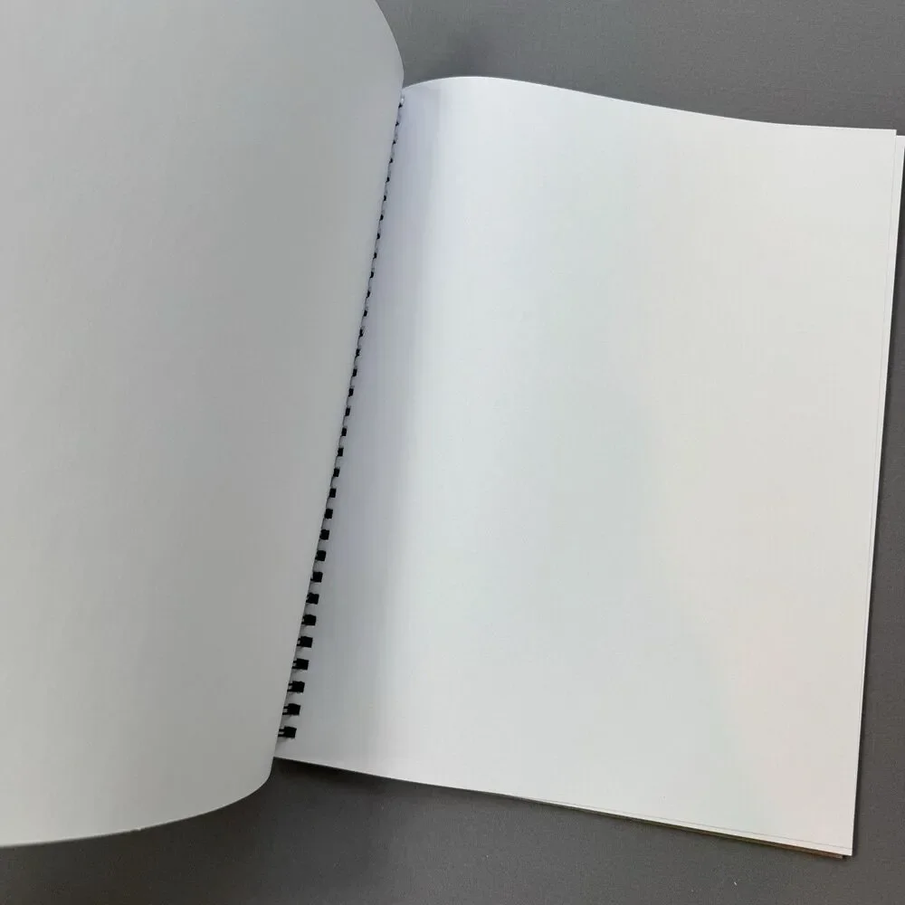 NEW Lot of 2 Sax Sketch Diaries Spiral 8.5 x 11 White 50 Sheets - Marks on Cover